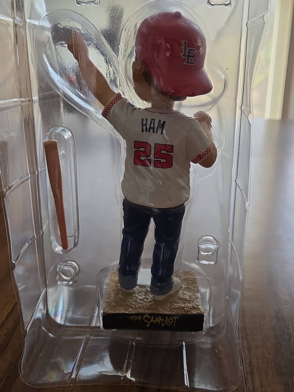 Ham Porter Bobblehead - Red Helmet, White Jersey From "The Sandlot". - Picture 4 of 4